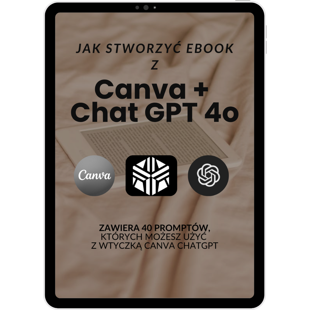 Jak napisać ebook z Canva + Chatgpt Ebook PLR MRR